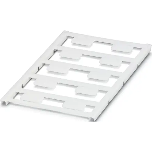 Mega-Angebot PA Gerätemarkierer, (L x B) 9 x 17 mm, weiß, Seite mit 10 Stk, 0819314