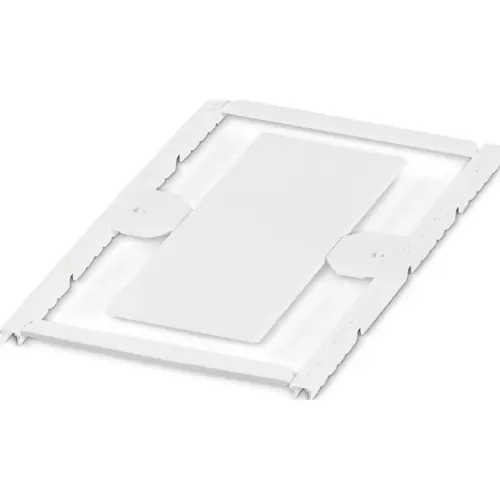 PA Gerätemarkierer, (L x B) 38 x 90 mm, weiß, Seite mit 1 Stk, 0831017 Geprüft