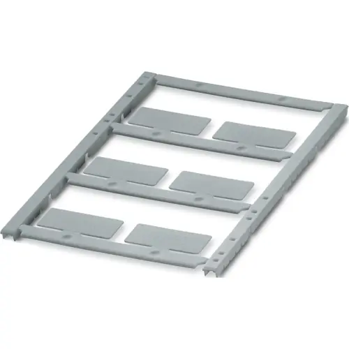 Zertifiziert PC Gerätemarkierer, (L x B) 12.4 x 26.65 mm, silber, Seite, 1056550