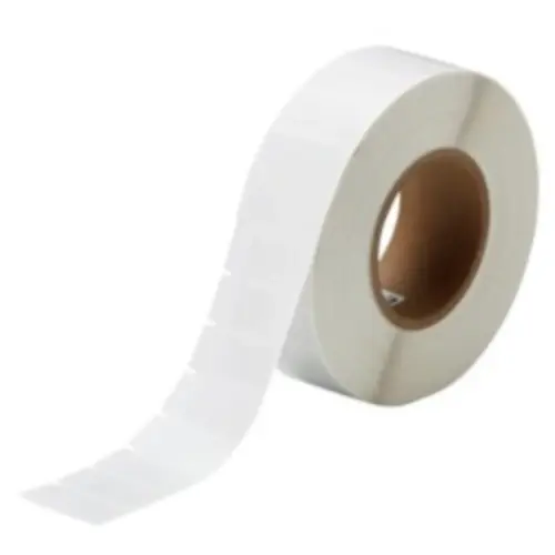 Vinyl Etikett, (L x B) 44.4 x 19 mm, weiß/transparent, Rolle, THT-62-427-3,5, Packung mit 3500 Stück Markenware