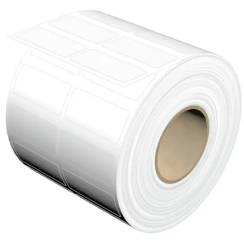 Polyester Etikett, (L x B) 38 x 17 mm, weiß, Rolle mit 4000 Stk, 1011610000 Online Kaufen