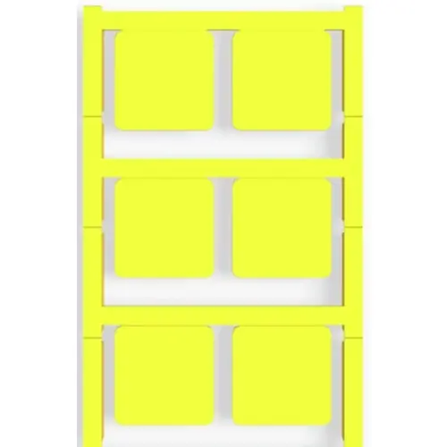 Direktkauf PA Gerätemarkierer, (L x B) 27 x 27 mm, gelb, 60 Stk, 1131800000