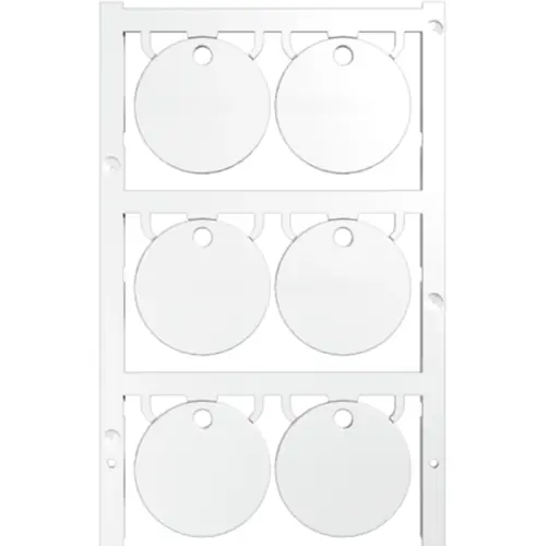 PA Gerätemarkierer, (L x B) 30 x 30 mm, weiß, 60 Stk, 1266120000 Bestpreis