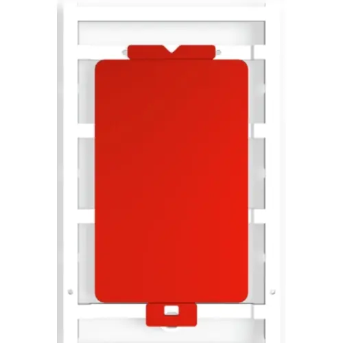 Kracherpreis PA Gerätemarkierer, (L x B) 85 x 54 mm, rot, 10 Stk, 1288390000