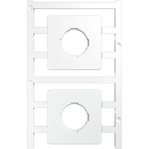 Beliebt PA Gerätemarkierer, (L x B) 44 x 44 mm, weiß, 4 Stk, 1323640000