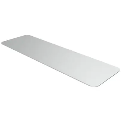 Garantierte Lieferung Aluminium Schild, (L x B) 85 x 27 mm, silber, 80 Stk, 1327650000