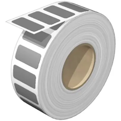 Polyester Gerätemarkierer, (L x B) 27 x 12.5 mm, grau, Rolle mit 1000 Stk, 2496860000 Heißes Angebot