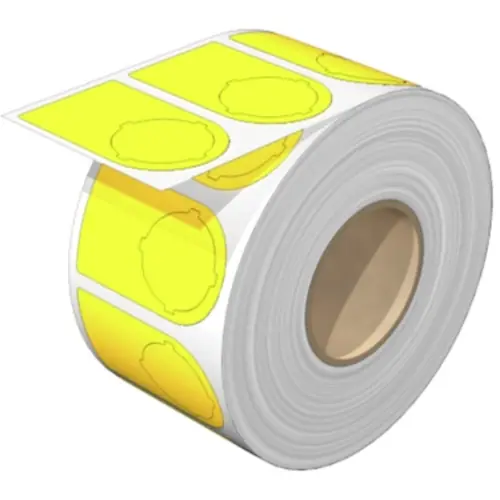 Polyester Gerätemarkierer, (L x B) 47.75 x 27 mm, gelb, Rolle mit 100 Stk, 2496930000 Neue Kollektion