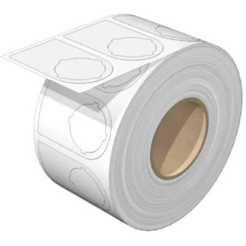 Finale Aktion Polyester Gerätemarkierer, (L x B) 47.75 x 27 mm, weiß, Rolle mit 100 Stk, 2496960000