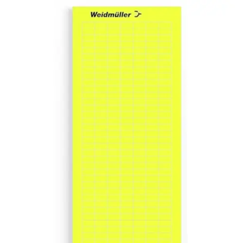 Polyester Laser-Etikett, (L x B) 12 x 6 mm, gelb, DIN-A4-Bogen mit 3220 Stk, 1882910000 Markenware