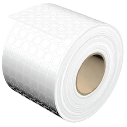 Sichere Zahlung Polyester Etikett, (L x B) 8 x 8 mm, weiß, Rolle mit 1 Stk, 1954070000