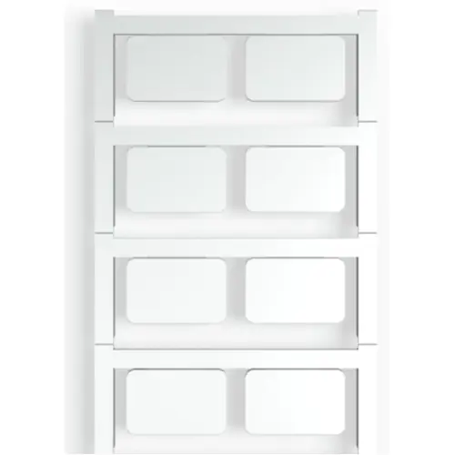 Must-Have PA Gerätemarkierer, (L x B) 27 x 18 mm, silber, 80 Stk, 1713760000