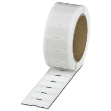 Polyester Etikett, (L x B) 40 x 15 mm, weiß, Seite mit 1000 Stk, 1054876 Bestpreis