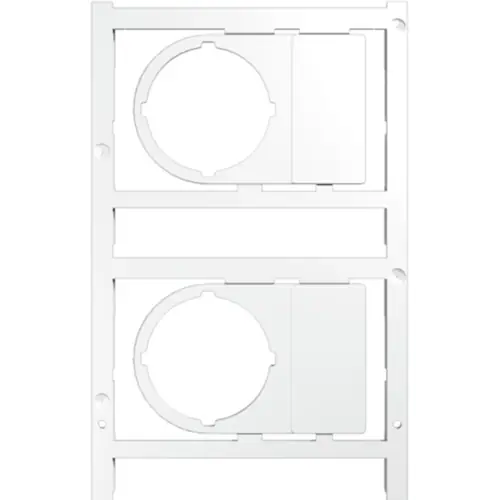 PA Gerätemarkierer, (L x B) 56 x 36 mm, weiß, 4 Stk, 1433860000 Nur Für Kurze Zeit