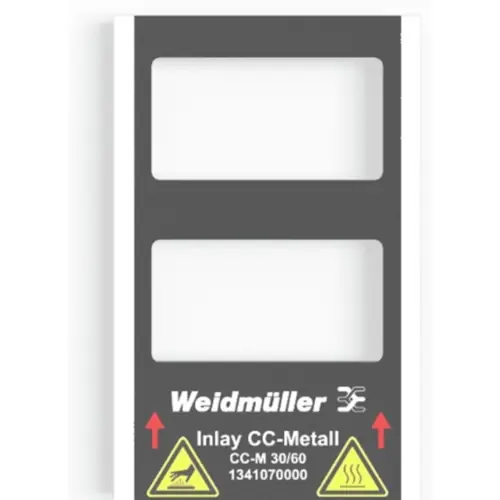Edelstahl Schild, (L x B) 60 x 30 mm, silber, 1 Stk, 1474230000 Abverkauf