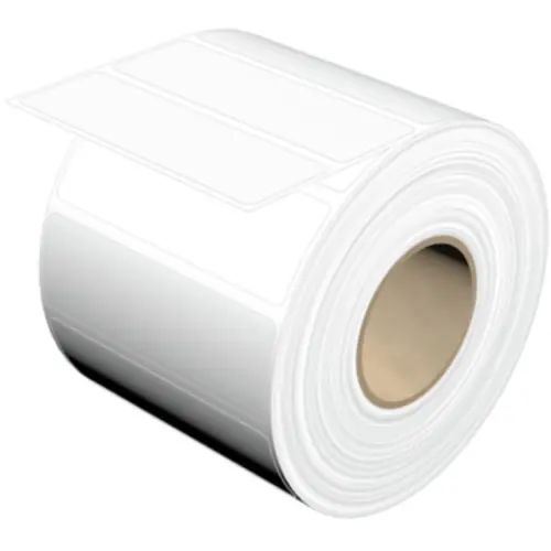 Aktuell Polyester Etikett, (L x B) 76 x 25 mm, weiß, Rolle mit 1000 Stk, 1498790000