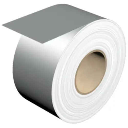 Polyester Etikett, (L x B) 30 m x 50 mm, silber, Rolle, 1517240000, Packung mit 30 Stück Schneller Versand