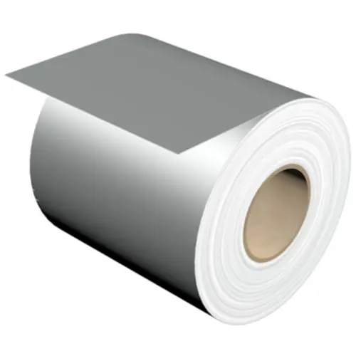 Polyester Etikett, (L x B) 30 m x 100 mm, silber, Rolle, 1517270000, Packung mit 30 Stück Billig
