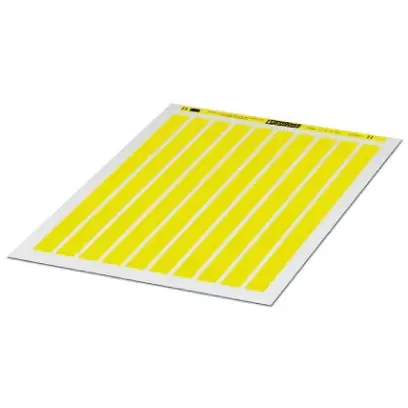 Kostenloser Versand Polyester Etikett, (L x B) 15 x 9 mm, gelb, DIN-A4-Bogen mit 290 Stk, 5032497