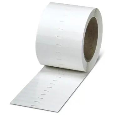 Polyester Etikett, (L x B) 19 x 6 mm, weiß, Rolle mit 1000 Stk, 1060223 Top-Angebot