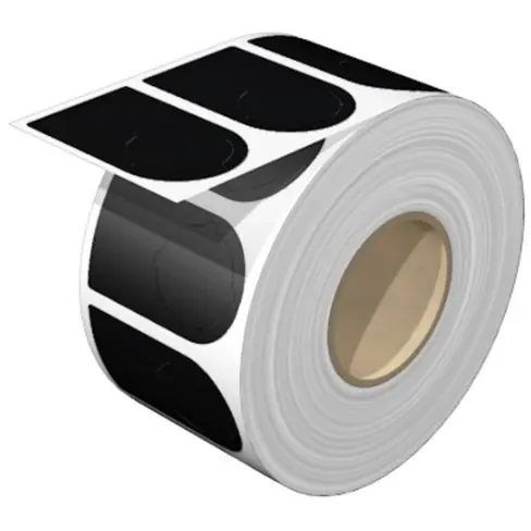 Preisreduziert Polyester Gerätemarkierer, (L x B) 47.75 x 27 mm, schwarz, Rolle mit 1000 Stk, 2005880000