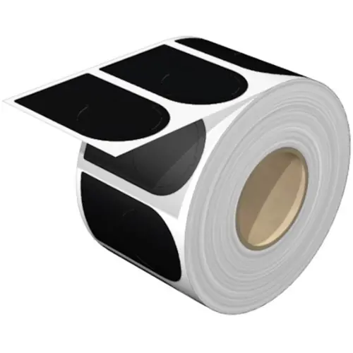 Polyester Gerätemarkierer, (L x B) 56 x 36 mm, schwarz, Rolle mit 1000 Stk, 2006140000 Preisreduziert