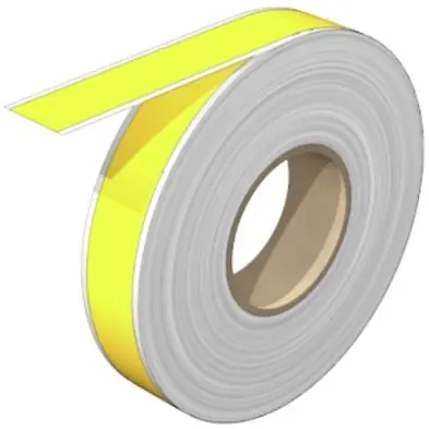 Bestseller Polyester Etikett, (L x B) 30 m x 15 mm, gelb, Rolle mit 1 Stk, 2006600000