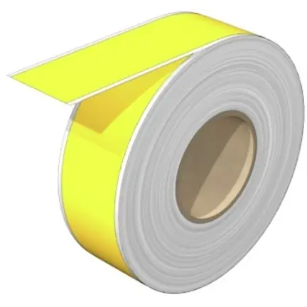 Polyester Etikett, (L x B) 30 m x 27 mm, gelb, Rolle mit 1 Stk, 2006640000 Markenprodukt