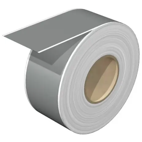 Heißes Angebot Polyester Etikett, (L x B) 30 m x 38 mm, silber, Rolle mit 1 Stk, 2006650000