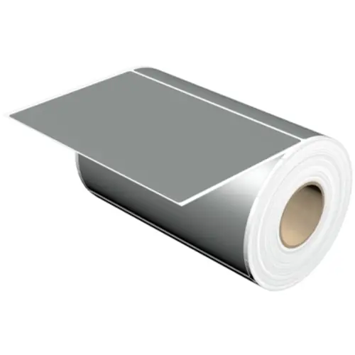Polyester Etikett, (L x B) 150 x 101 mm, silber, Rolle mit 250 Stk, 1778170000 Markenprodukt