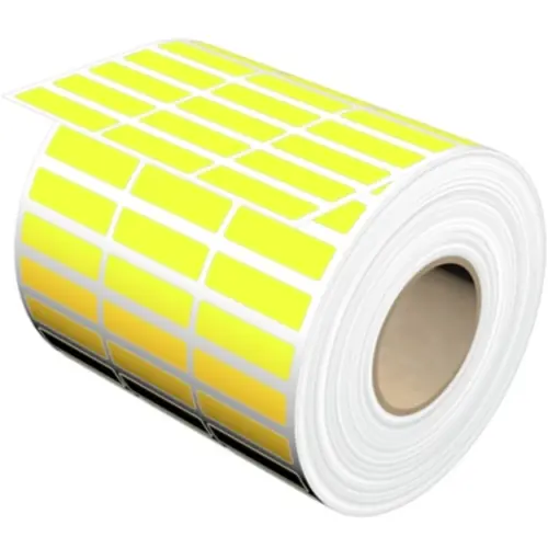 Nur Heute Polyester Etikett, (L x B) 32 x 9 mm, gelb, Rolle mit 10000 Stk, 1356490000