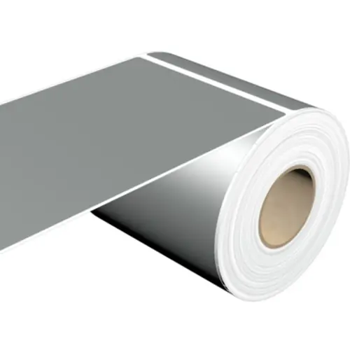 Polyester Etikett, (L x B) 160 x 101 mm, silber, Rolle mit 250 Stk, 1378090000 Ausverkauf
