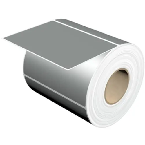 Polyester Etikett, silber, Rolle, 1378100000 Top-Seller