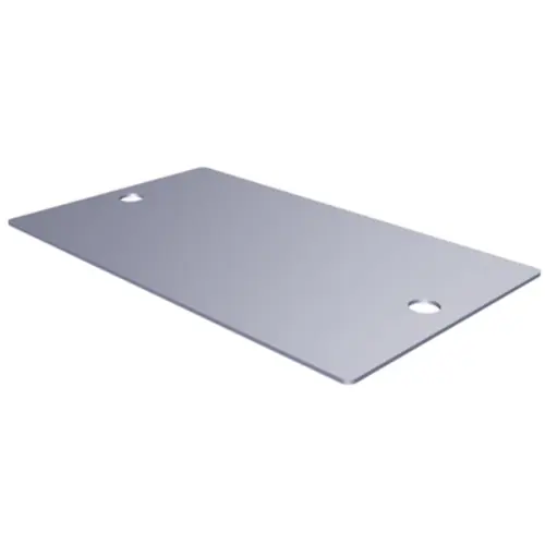 Edelstahl Schild, (L x B) 58 x 34.8 mm, silber, 100 Stk, 1415670000 Schnäppchen