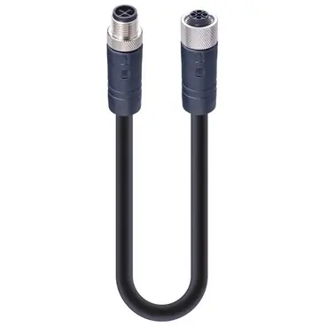 Jetzt Bestellen Sensor-Aktor Kabel, M12-Kabelstecker, gerade auf M12-Kabeldose, gerade, 4-polig, 10 m, PUR, schwarz, 16 A, 934853003
