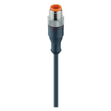 Top-Preis Sensor-Aktor Kabel, M12-Kabelstecker, gerade auf Ventilsteckverbinder DIN form A, 3-polig, 0.3 m, PUR, schwarz, 4 A, 13912