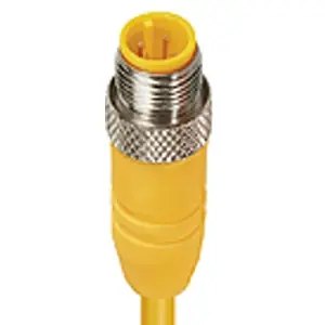 Kracherpreis Sensor-Aktor Kabel, M12-Kabelstecker, gerade auf offenes Ende, 5-polig, 15 m, TPE, gelb, 4 A, 19921