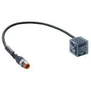 Top-Seller Sensor-Aktor Kabel, M12-Kabelstecker, gerade auf Ventilstecker, 5-polig, 1 m, PUR, schwarz, 12075