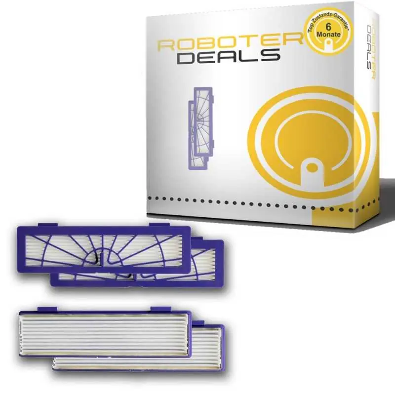 HEPA Filter (2 Stück) für Neato Botvac D Serie 70, 75, 85 u. Connected D3, D4, D5, D6, D7 Preisknaller