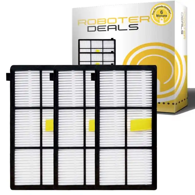 Solange Der Vorrat Reicht Feinstaub-Filter, Ersatzfilter (3 Stck.) für iRobot Roomba 800 u. 900 Serie