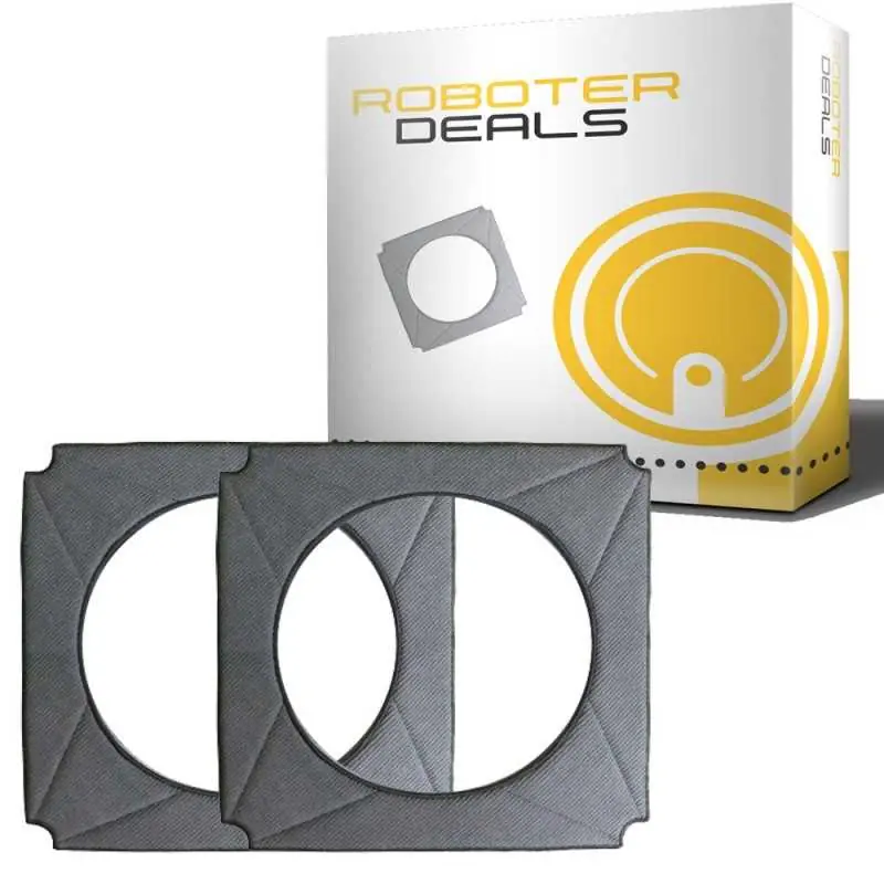 Meistverkauft Mikrofaserpad (2 Stück) für Ecovacs Winbot W950 Fensterputzroboter