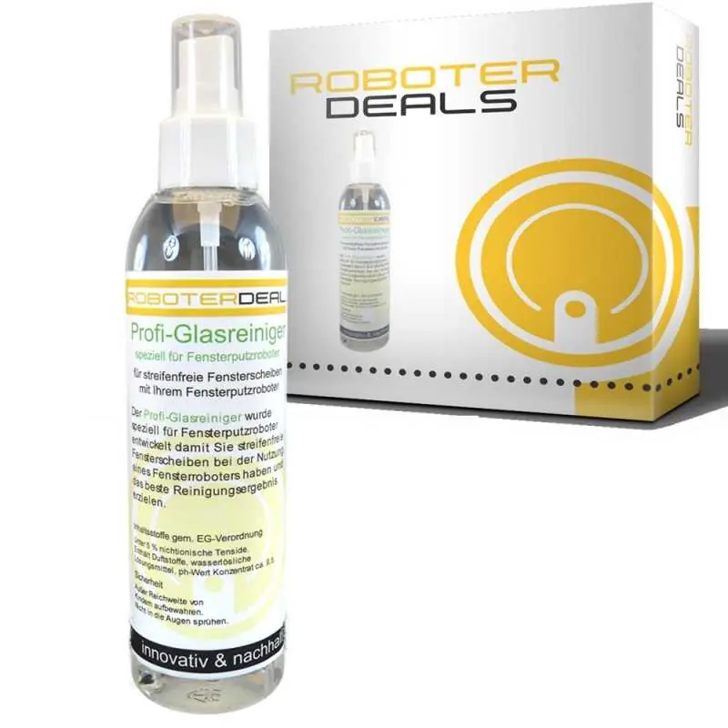 Profi-Glasreiniger für Winbot Fensterputzroboter (besonders Streifenfrei) Kostenloser Rückversand