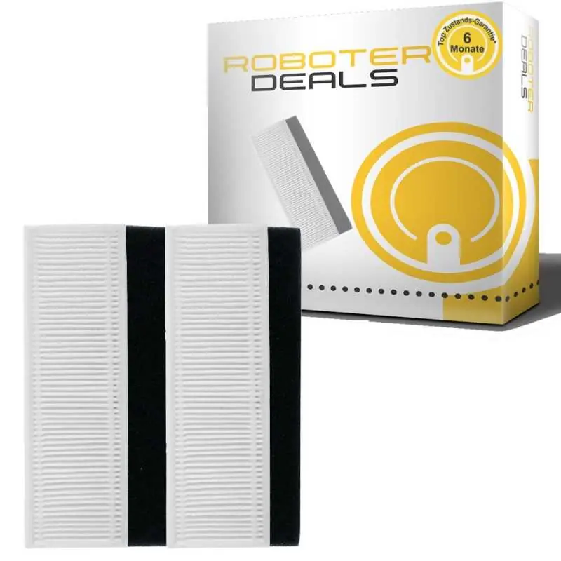Filter (2 Stück) für Ecovacs Deebot Slim 1 und 2 (D-S652) Garantierte Lieferung