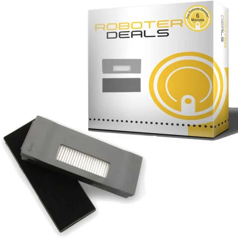 Markenware Feinstaub Filter (2 Stück) für Ecovacs Deebot M80 Pro und M81 Pro Staubsaugroboter