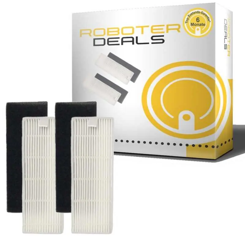 Sofort Bestellen Feinstaub-Filter, Ersatzfilter mit Filterschutz (2 Stück) für ILFE, ZACO A4, A6, A8 Modelle