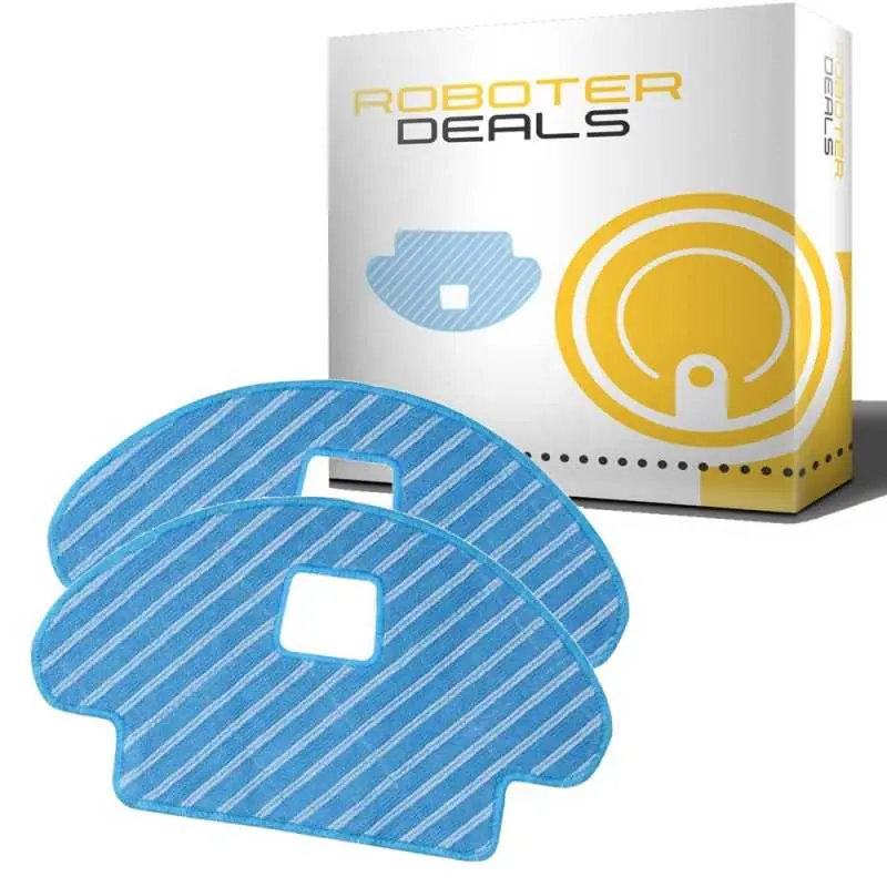 Mikrofaserpad (2 Stück) für Ecovacs Deebot OZMO 610 (passend D-CC3B) Meistverkauft