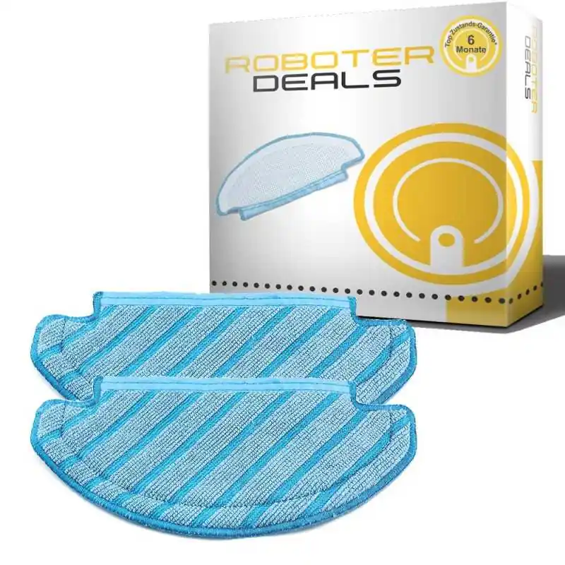 Saisonangebot Microfaserpads (2 Stück) für Ecovacs Deebot OZMO T8 AIVI, T8 und T8+