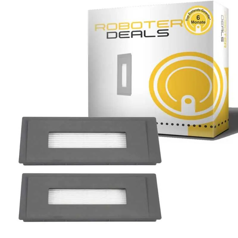 Wochenendangebot Feinstaub Filter (2 Stück) für Ecovacs Deebot OZMO 930 Saug-Wischroboter