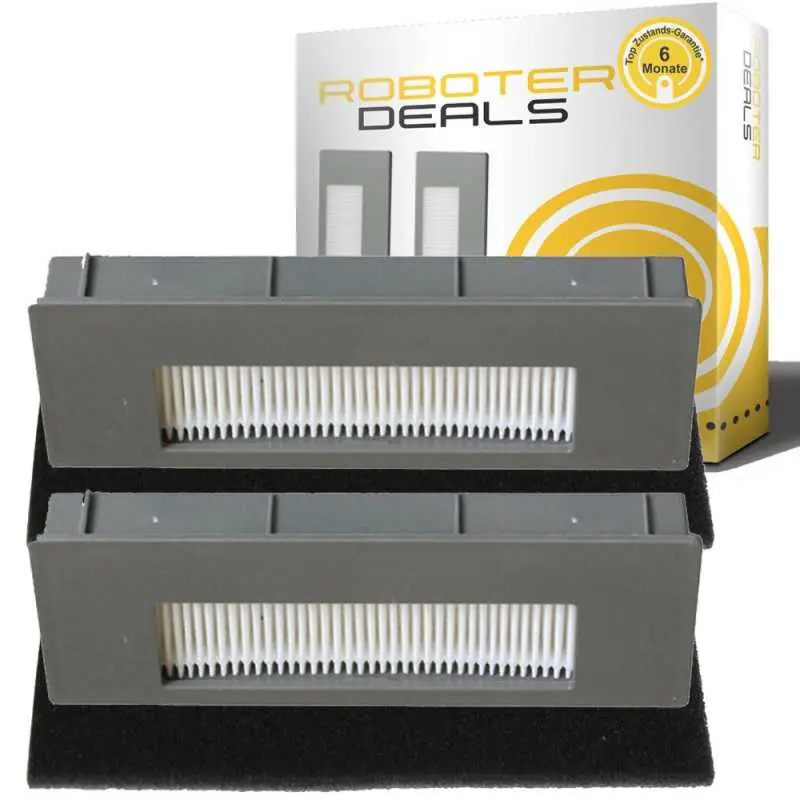 Feinstaub Filter (2 Stück) für Ecovacs Deebot D900 und Deebot M88 Highlight