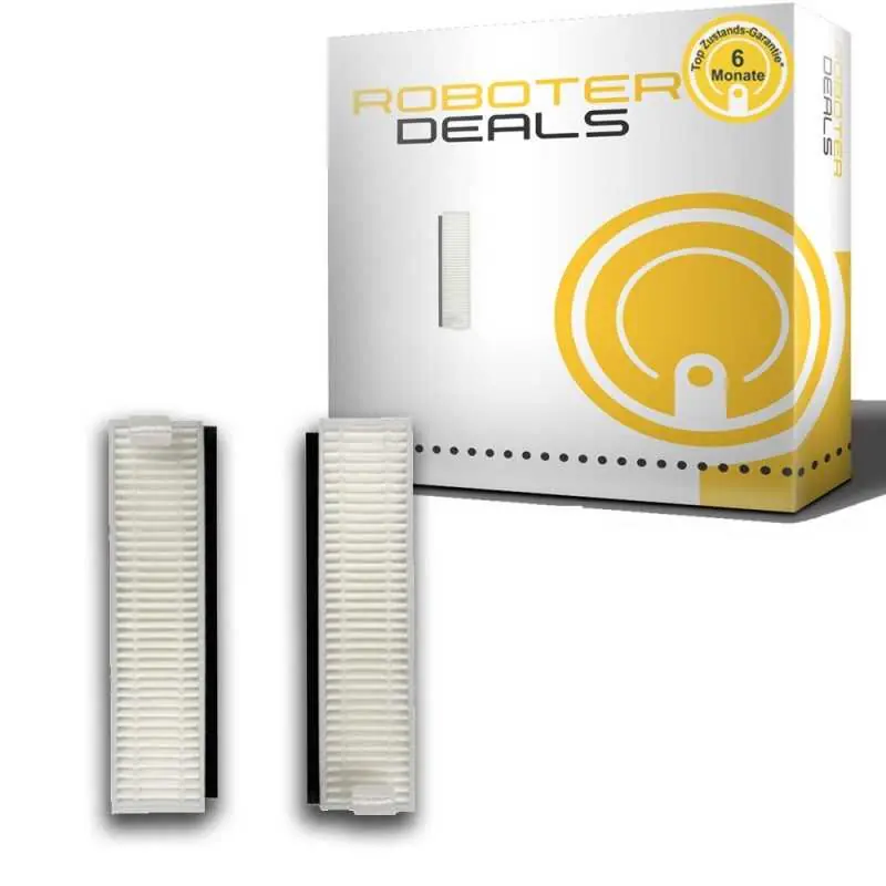 Feinstaub Filter mit Filterschutz (2 Stück) für Ecovacs Deebot OZMO Slim 10 Günstig
